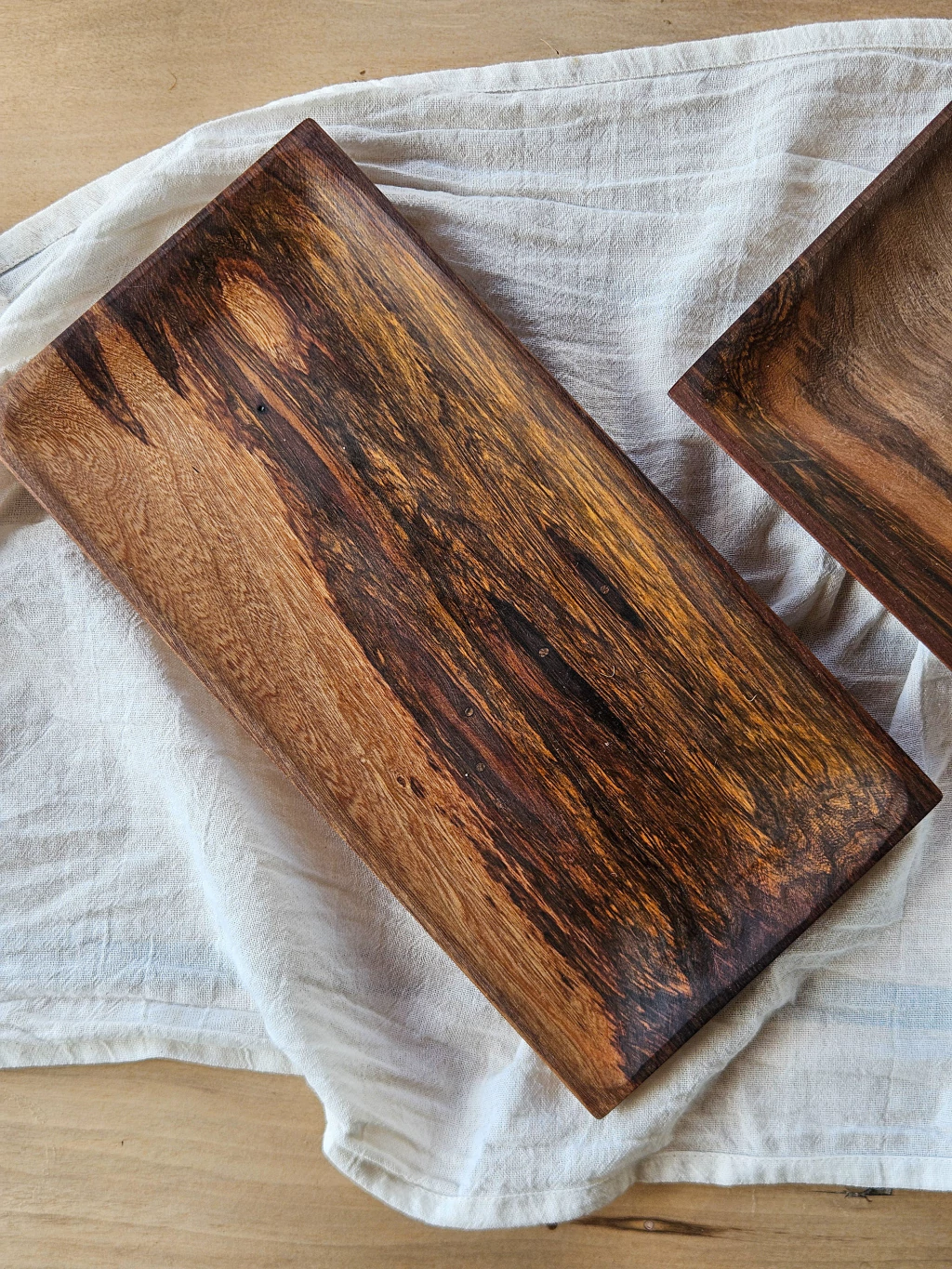 Bandeja guayubira 12x24 cm