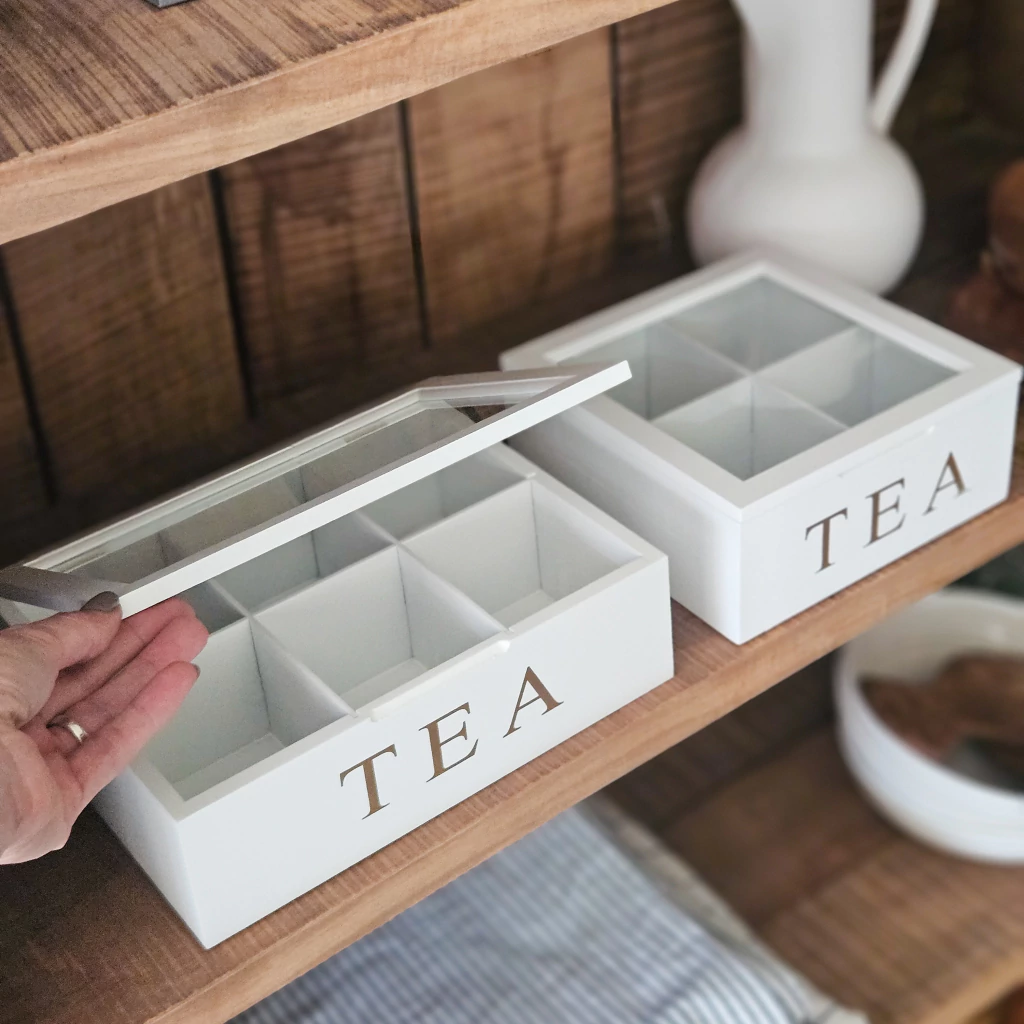 Caja de té whitney
