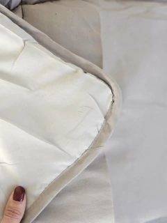 Edredon microfibra vison/beige, foto 2 de 2