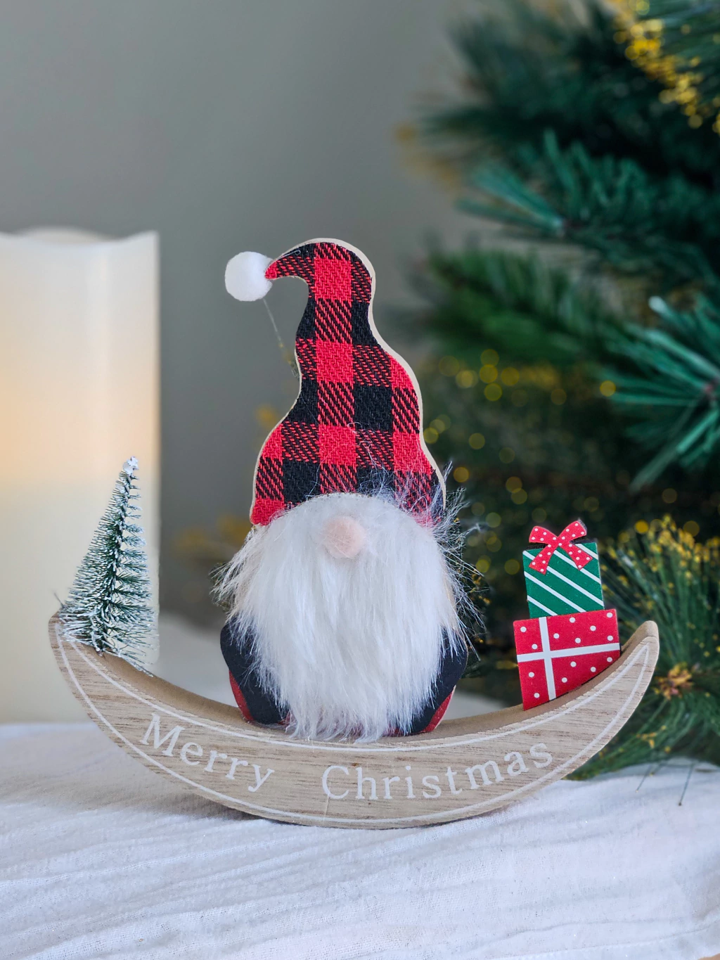 Adorno Canoita Papa Noel