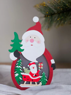 Adorno Papa Noel Xon Luz, foto 1 de 2