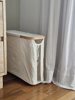 Cesto Slim Con Bamboo 45x15x35 cm, foto 3 de 4