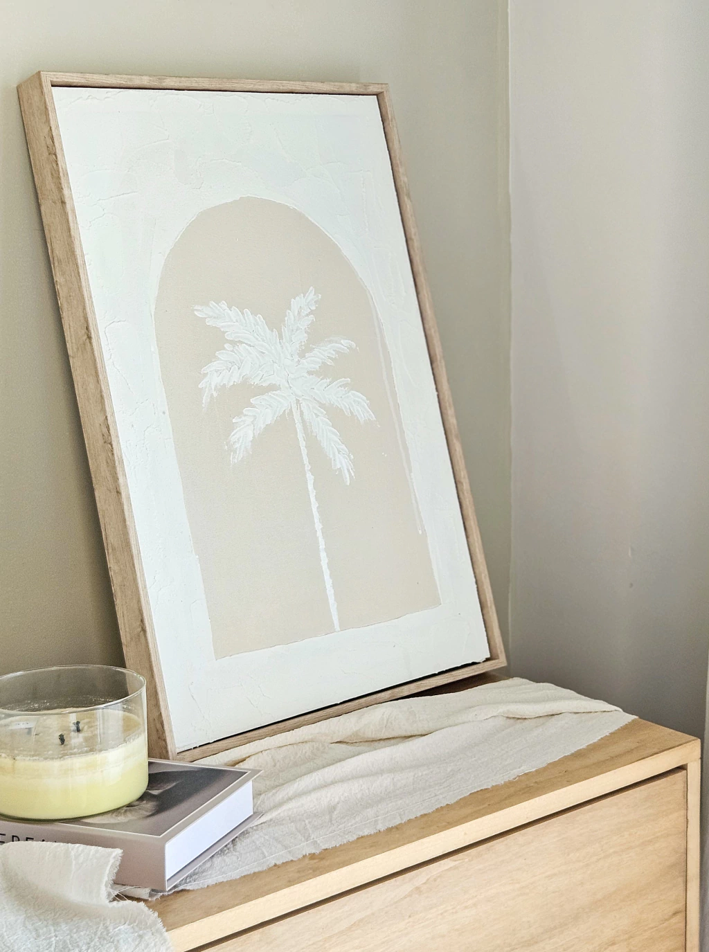 Cuadro Texturado Palm 40x60 cm