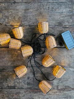 Guirnalda Solar 10 luces de Bambu, foto 1 de 2