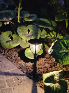 Set x 2 Farol Solar 43cm para piso o amurable, foto 1 de 4