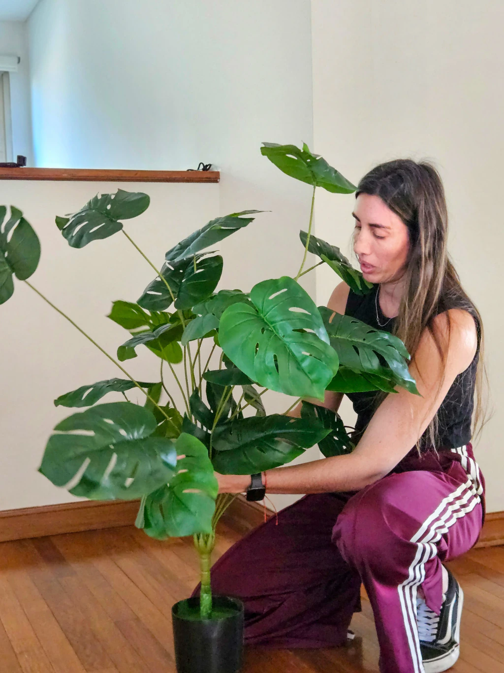 Planta artificial monstera