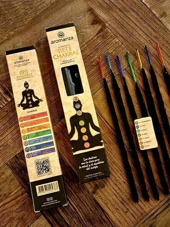 Sahumerios 7 Chakras x 7un