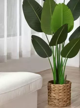 Planta artificial banano