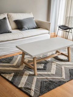 Mesa ratona Atenas Microcemento Gris