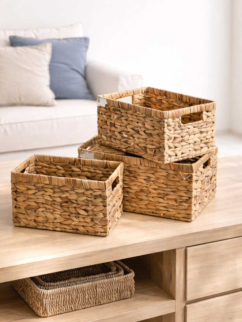 Caja seagrass santi