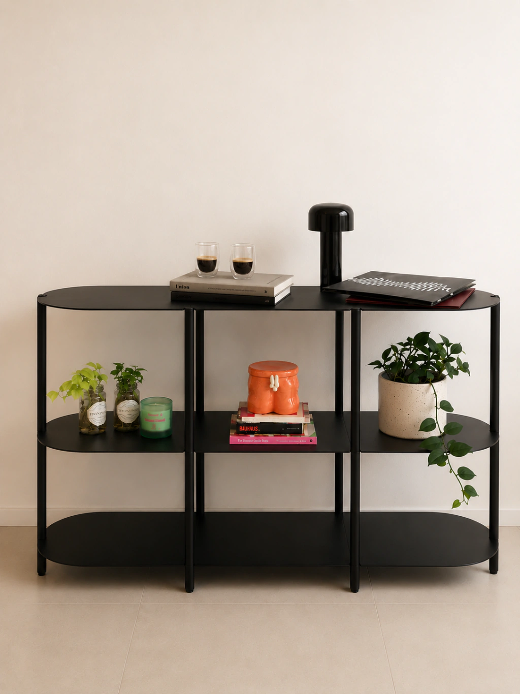 Estanteria/ Rack Multifuncional - Negro