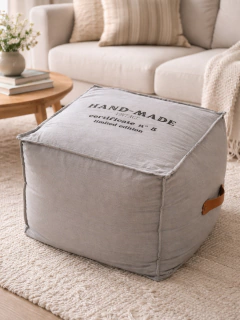Puff Atelier Gris Elefante, foto 1 de 3