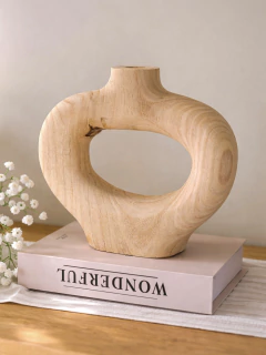 Florero de Madera Veroa, foto 1 de 3