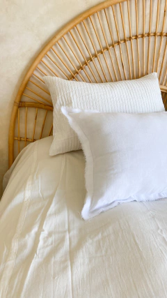 Funda de almohadon gasa 50x50- off white, foto 3 de 3
