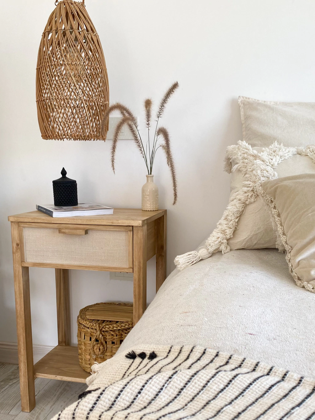 Mesa de Luz Boho