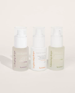 Serums trio / Brightening Drops (VITC) + Balancing Drops (Niacinamida) + Boosting Drops (ácido hialurónico) / Collaging Drops (Colágeno), foto 4 de 8