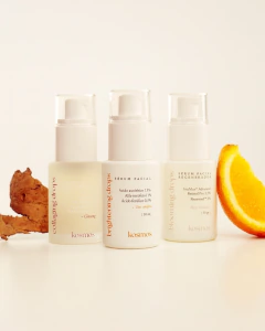 Trío reafirmante / Collaging Drops (COLÁGENO) + Brightening Drops (VIT C) + Blooming Drops (RETINOL), foto 2 de 6