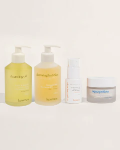 Reset & Glow Kit / Cleansing Dúo + Vit C + hidratante, foto 1 de 13