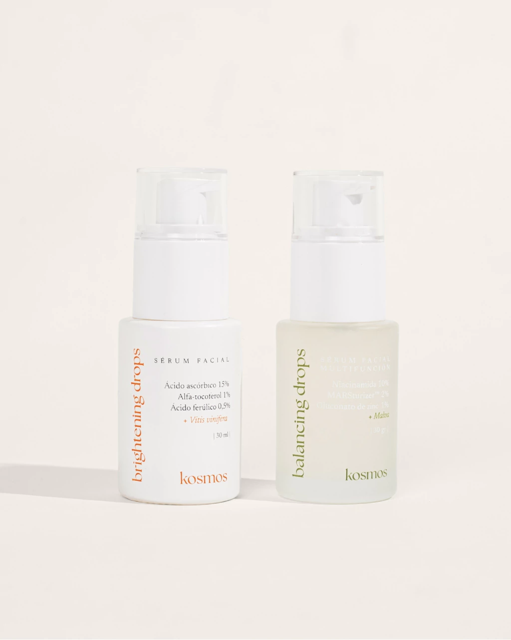 Niacinamida + Vitc | Balancing Drops + Brightening Drops