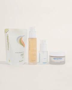 Rutina - Tratamiento piel seca / limpiador + exfoliante + sérum + hidratante, foto 2 de 7