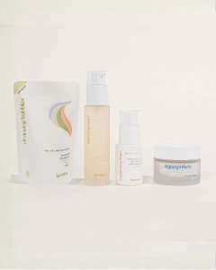 Rutina - Luminosidad / limpiador + exfoliante + sérum + hidratante, foto 2 de 9