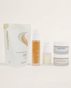 Rutina - Oleosidad aqua + REFRESH X 5 (Piel Mixta/ Grasa) / limpiador + exfoliante + sérum + 2Xhidratante, foto 2 de 8
