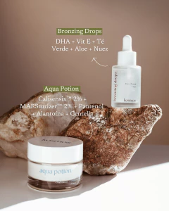 Hydra bronze aqua / Bronzing Drops + Aqua Potion, foto 3 de 5
