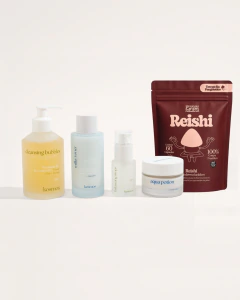 Reishi ritual kit / Rutina piel sensible + Reishi Fungi Melena, foto 1 de 14