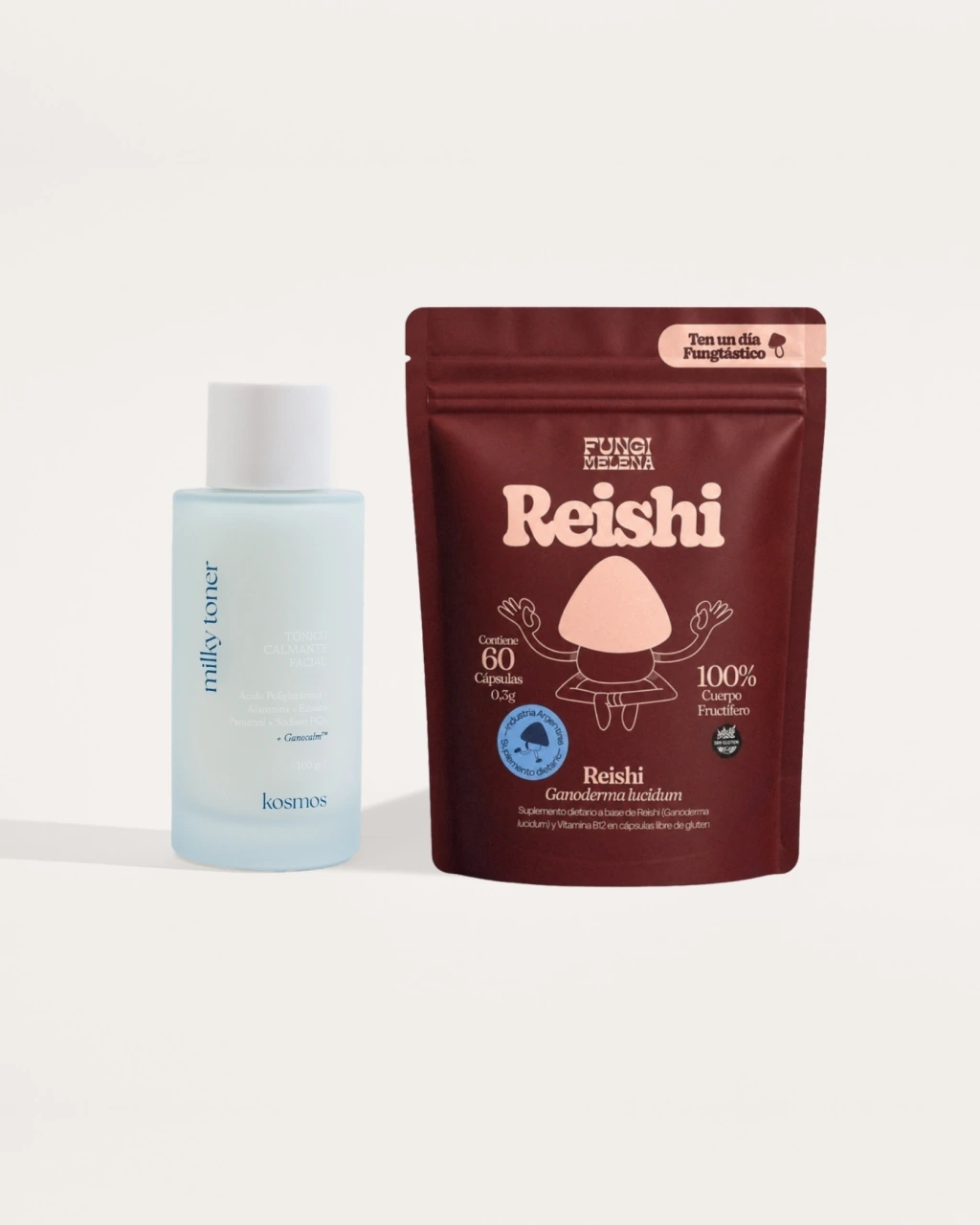Kit modo zen / Milky Toner + Reishi Fungi Melena