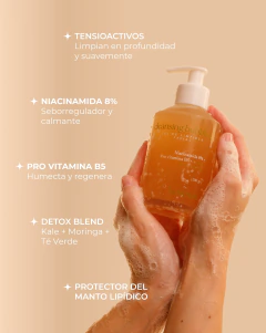 Rutina - Tratamiento piel sensible / limpiador + tónico + sérum + hidratante, foto 3 de 14