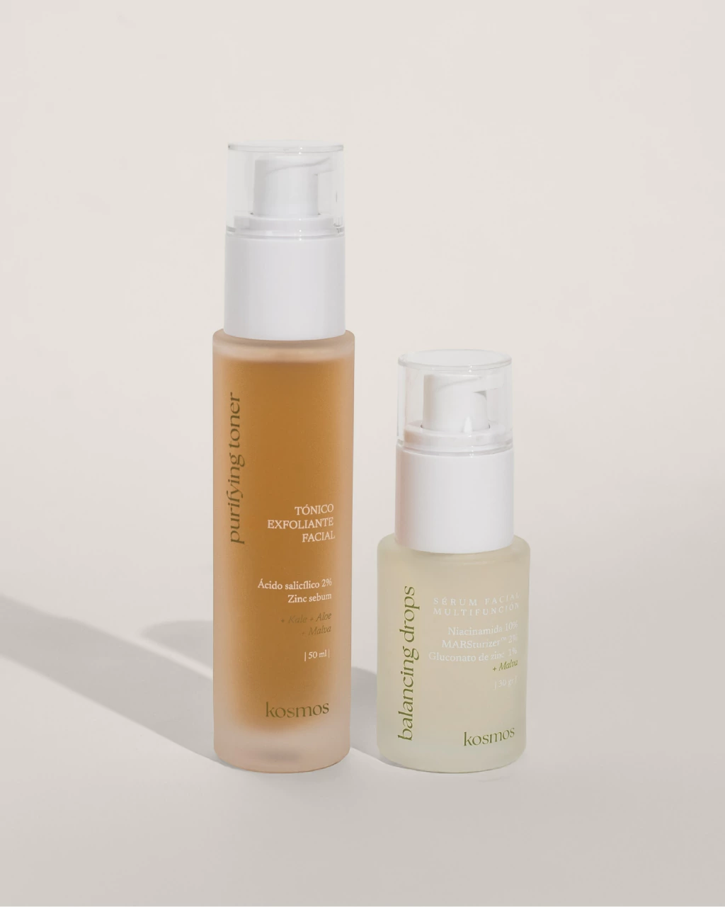 Acné control set / Purifying Toner + Balancing Drops