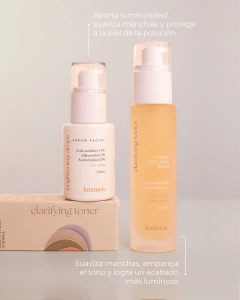 GLOW SET ( piel sensible ) / Clarifying Toner + Brightening Drops, foto 3 de 8