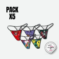 Pack X5 Colaless Regulables Estampadas Surtidas, foto 1 de 6