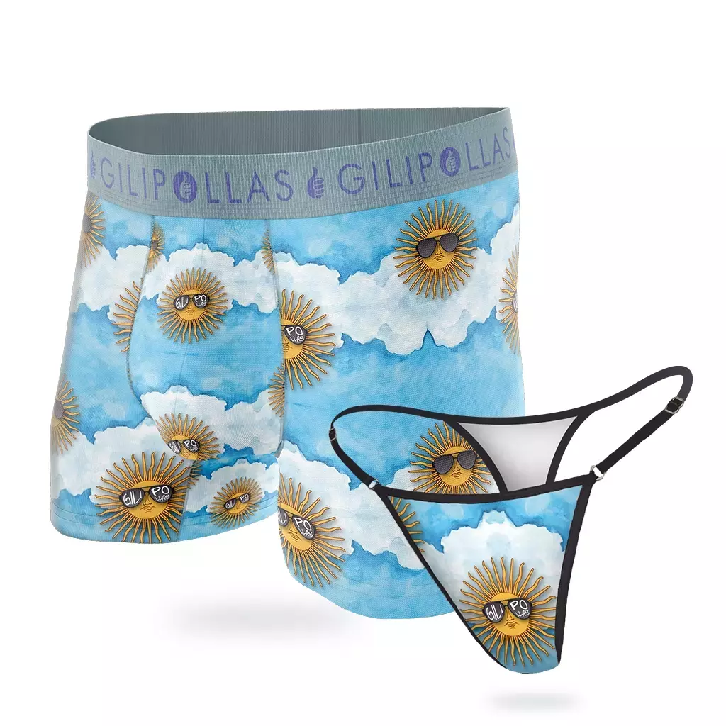Match Colaless Regulable + Boxer Adulto Estampado Argentina