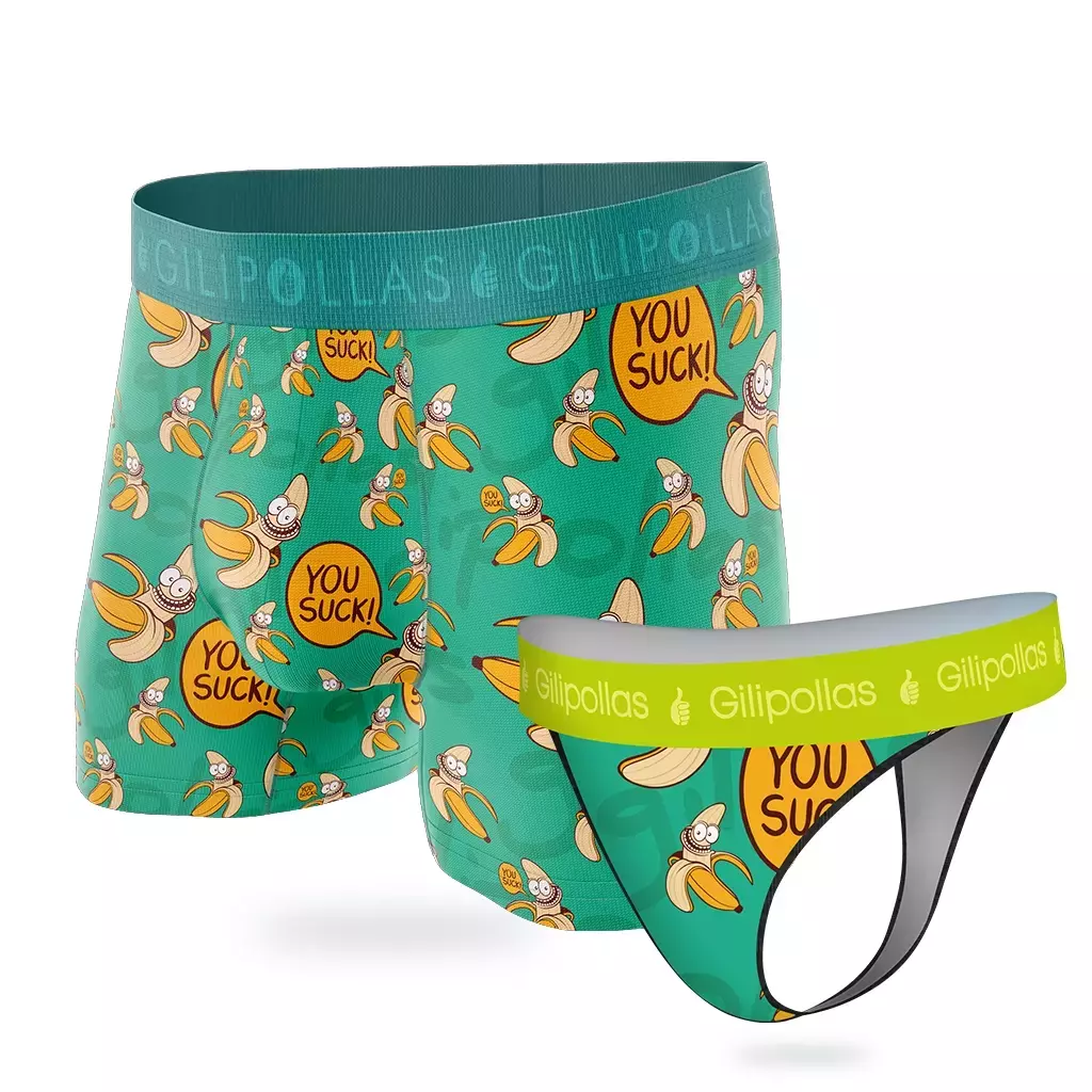 Match Cool Less + Boxer Bananin