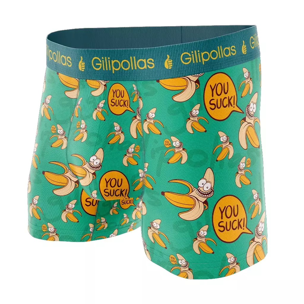 Boxer Adulto Estampado Bananin