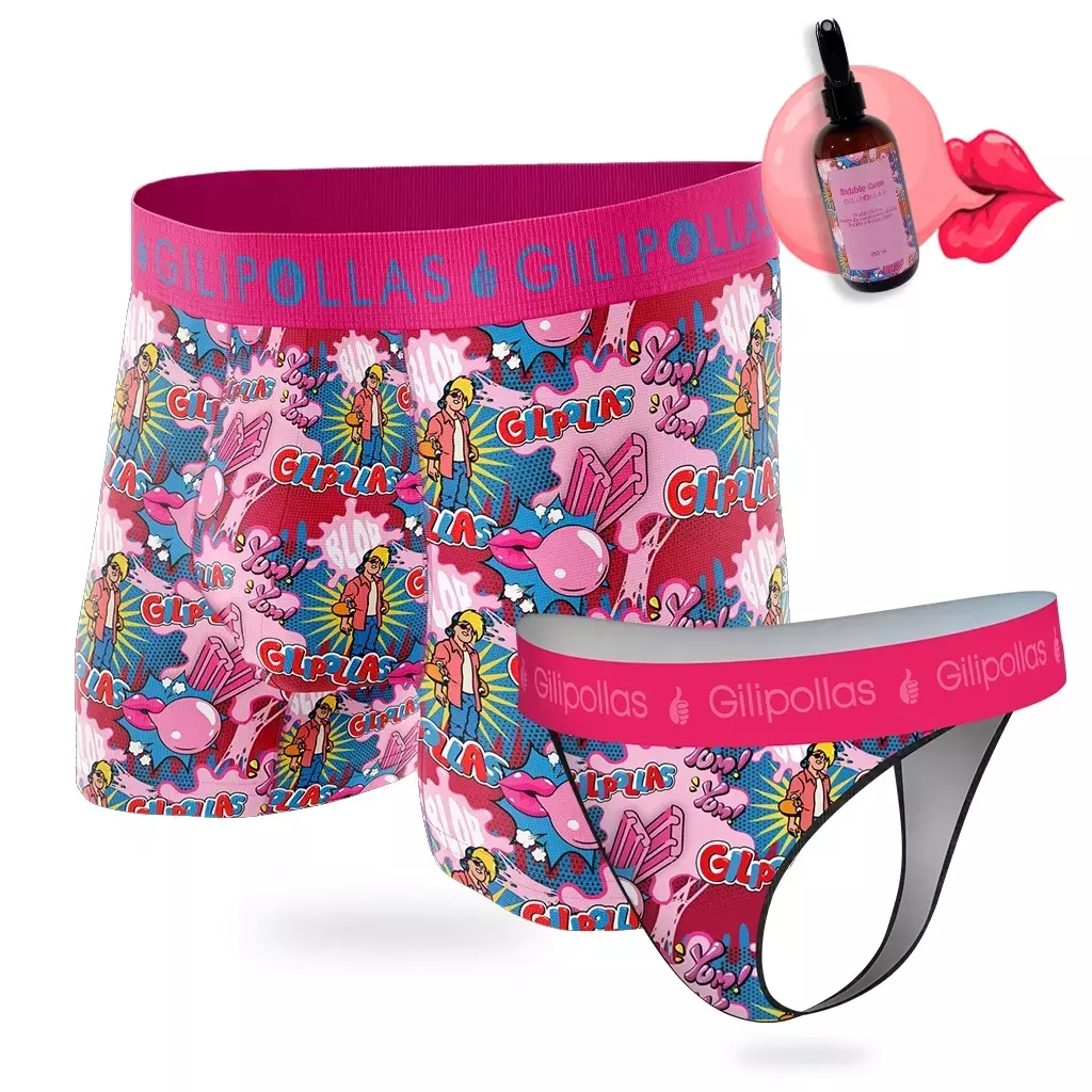 Match Cool Less + Boxer BubbleGum + Aromatizador