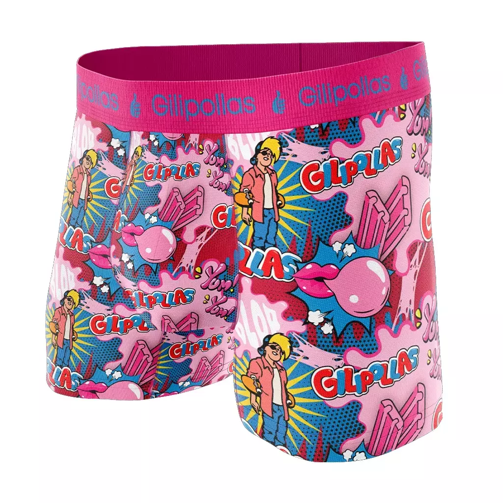 Boxer Adulto Estampado Bubble Gum