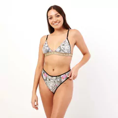 Bralette Estampado Green Money, foto 3 de 4