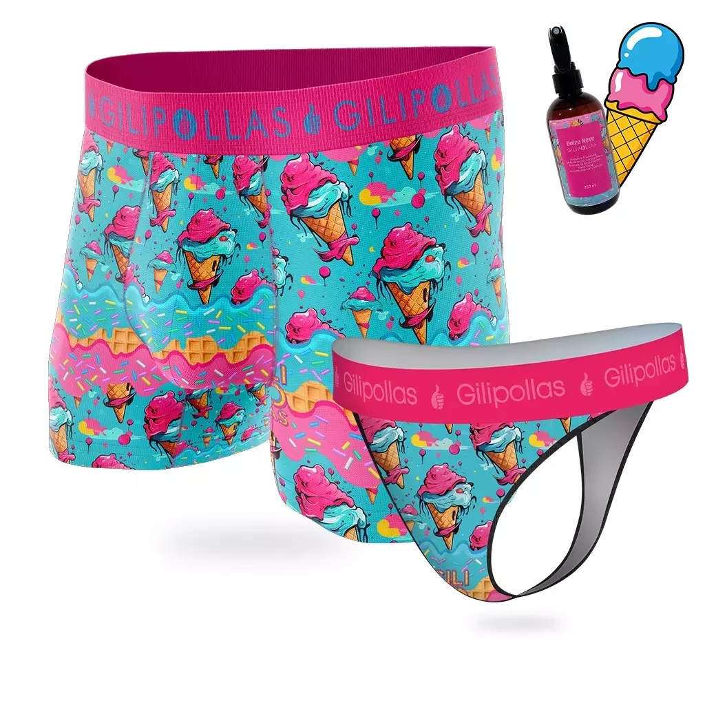 Match Cool Less + Boxer Dolce Neve + Aromatizador