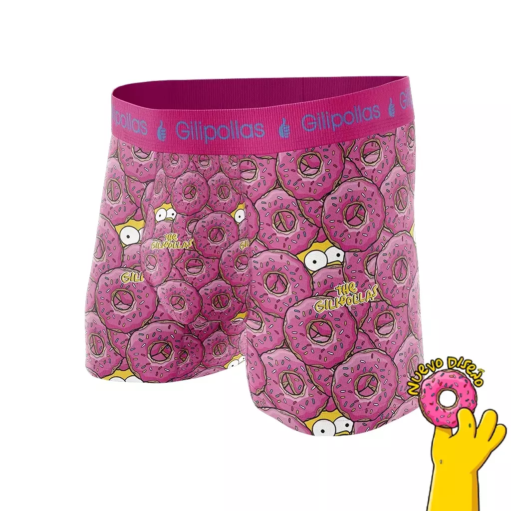 Boxer Adulto Estampado Donas