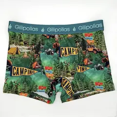 Boxer Adulto Estampado Camping, foto 2 de 5