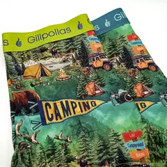 Boxer Adulto Estampado Camping, foto 4 de 5