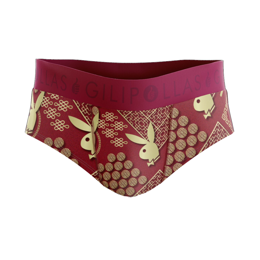 Slip Adulto Estampado Gold Bunny
