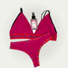 GiftBox Día de la madre Conjunto Fucsia de algodón + Body Splash, foto 2 de 5