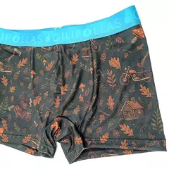 Boxer Adulto Estampado Lobo, foto 2 de 3