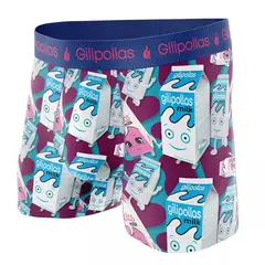 Boxer Adulto Estampado Milk Box, foto 1 de 4