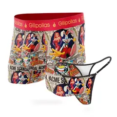 Match Colaless Regulable + Boxer Adulto Estampado Rabbit, foto 1 de 5