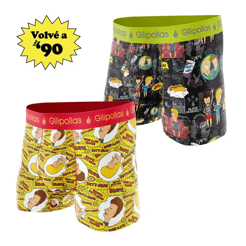 Pack x2 Boxers Estampados B&B