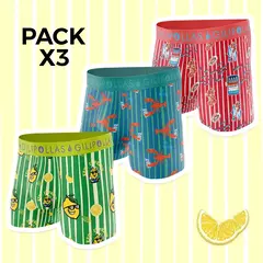 Pack X3 Boxer Estampados La Dolce Vita